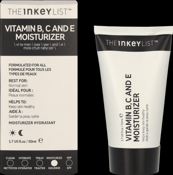 The Inkey List Vit B,C Og E Moisturizer (50 ml, Gesichtswasser)