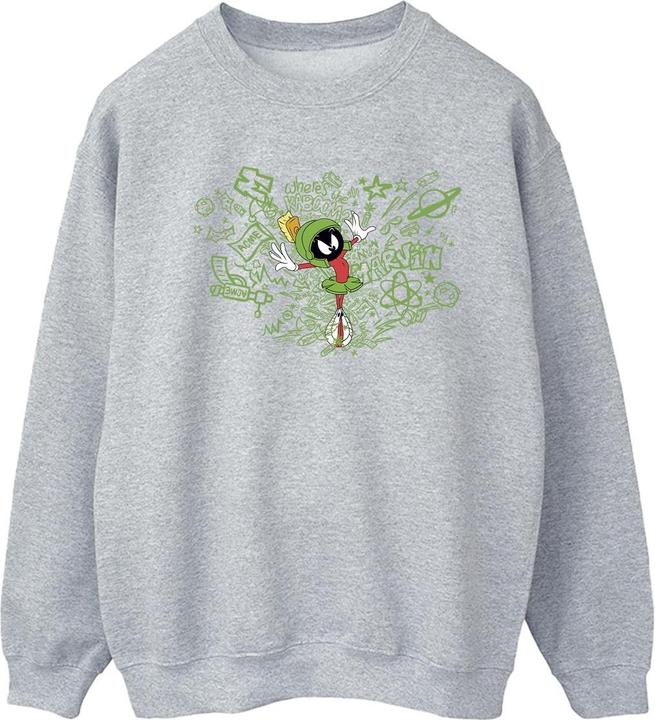 Looney Tunes ACME Doodles Marvin Martian Sweatshirt (M)