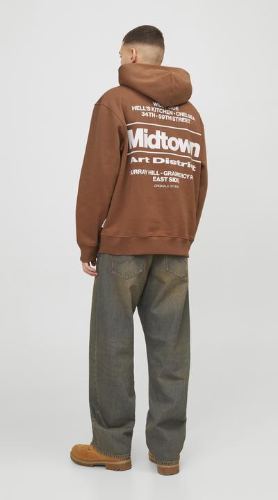 Produktbild Jack & Jones Jorurban Edge Graphic Sweat Hood Ln (S)