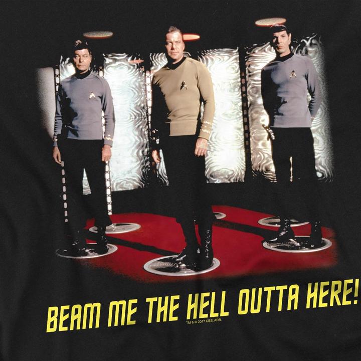 Immagine prodotto Beam Me Out Maglietta Uomo (4XL)