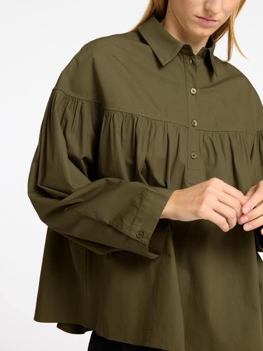 Image du produit Selected Femme Chemisier à manches longues 100% coton (36)