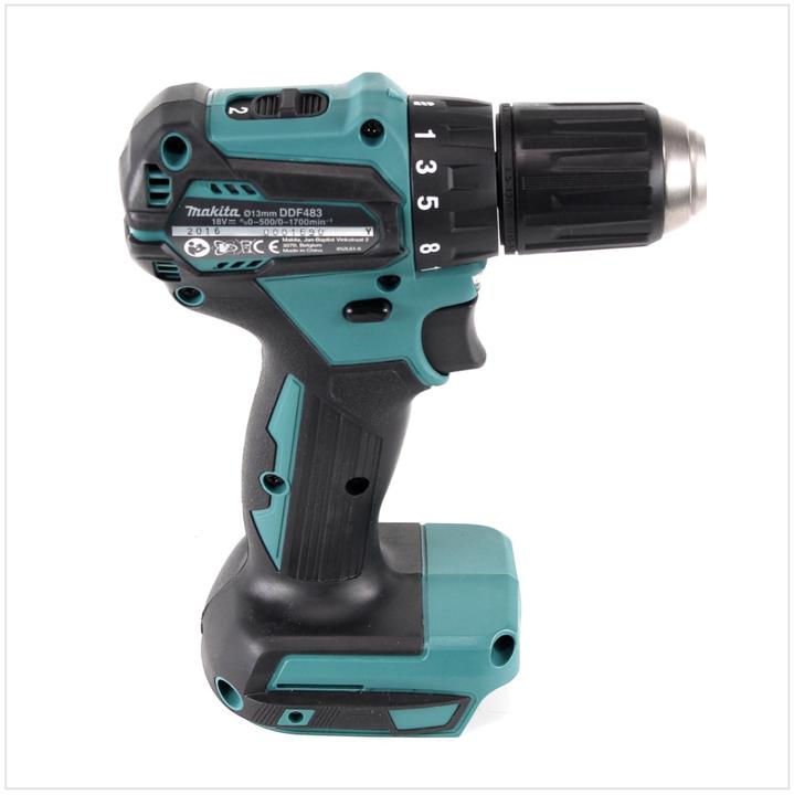 Actual product image Makita DDF483Z cordless screwdriver 18 (Rechargeable battery operated)