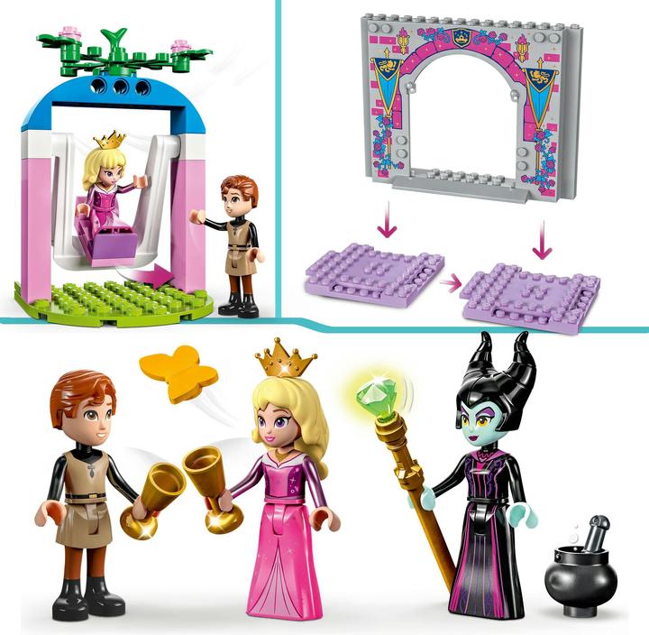 Image du produit LEGO Le château d'Aurora (43211, LEGO Disney)
