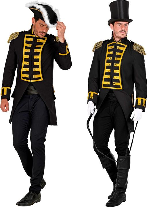 Actual product image Widmann Schwarze Gardeuniform / Paradefrack für Herren (L)