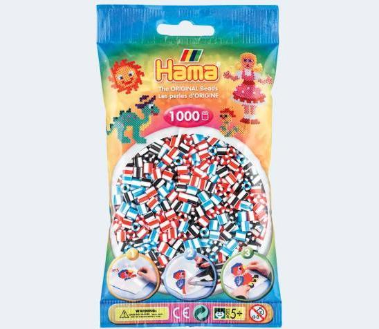 Immagine prodotto Hama Perlen Strijkkralenmix - Gestreept (091), 1000st.