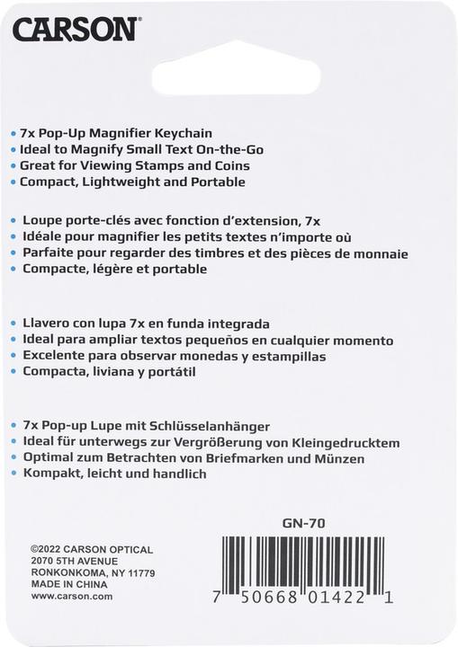 Image du produit Carson Loupe porte-clés