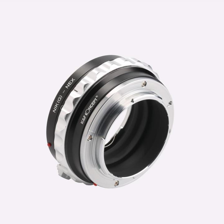 Actual product image K&F Concept High Precision Lens Adapter Mount, Copper, NIK (G)-NEXII