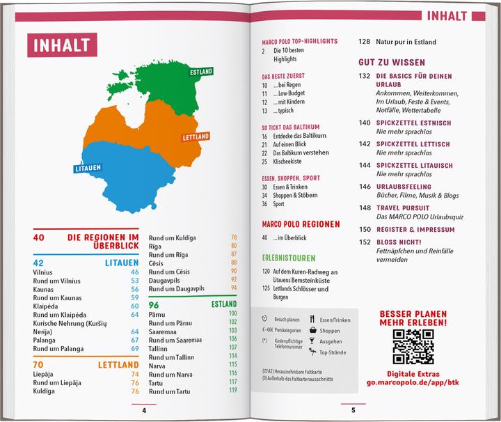 Produktbild Reiseführer Baltikum, Estland, Lettland, Litauen (Deutsch, Mirko Kaupat, Jan Pallokat, 2024)