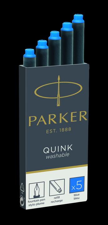 Actual product image Parker Pen Quink Z 44 (ink cartridges, Blue)