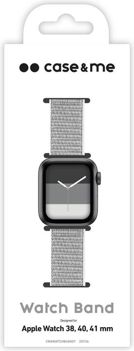 Immagine prodotto Caseme Cinturino per Apple Watch 38/40/41 mm con chiusura in velcro (Nylon)