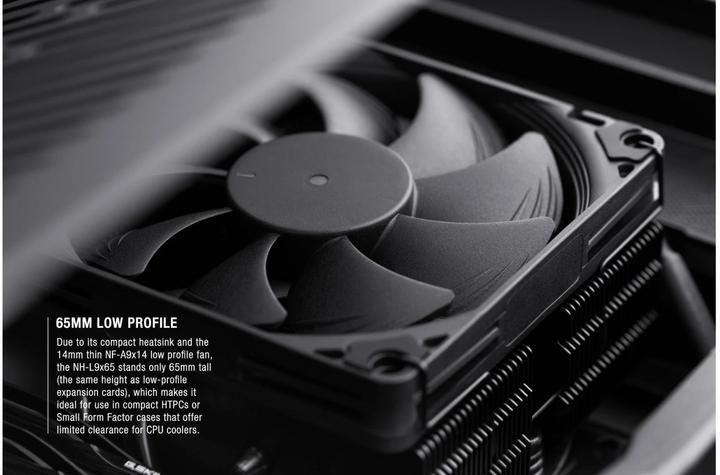 Produktbild Noctua NH-L9x65 chromax.black (65 mm)