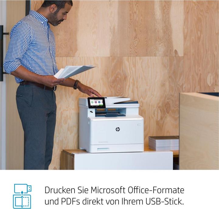 Produktbild HP M479fnw Color LaserJet Pro (Laser, Farbe)