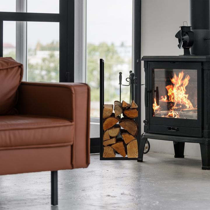 Immagine prodotto Relaxdays Rastrelliera per legna da ardere (30 x 30 x 75 cm)