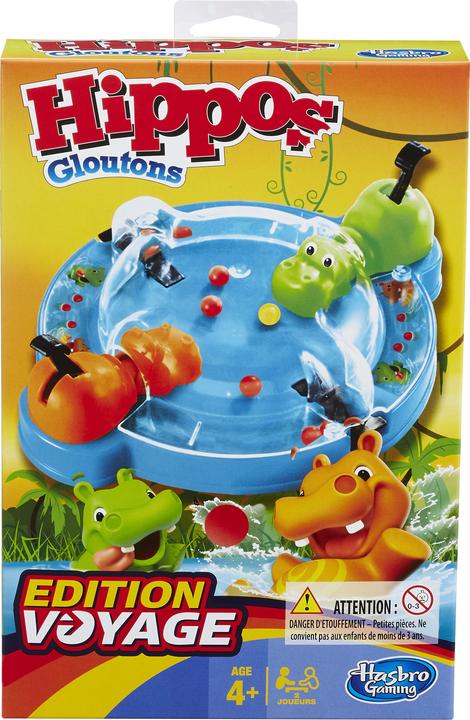 Produktbild Hasbro Gaming Hippos Gloutons Édition Voyage (Französisch)