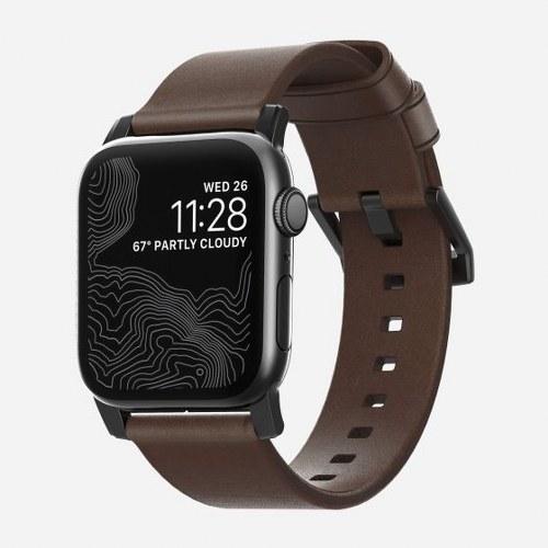 Image du produit Nomad Sangle de connexion moderne (44 mm, Acier inoxydable, Cuir)