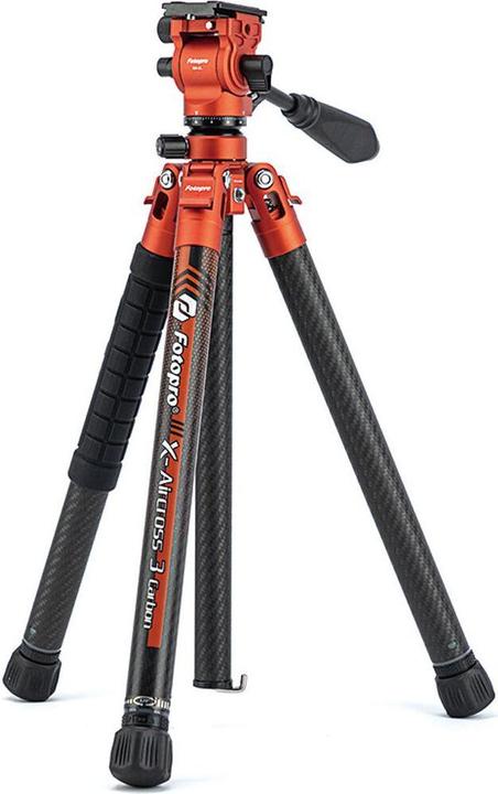 Fotopro X aircross 3 Lite Video Carbon Oranje