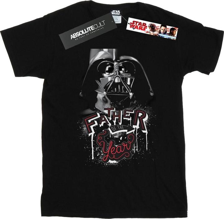 Actual product image Star Wars Mens Father Of The Year T-Shirt (M)