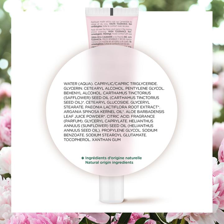 Produktbild Klorane Reichhaltige, beruhigende Creme mit BIO-Pfingstrose (40 ml, 24h Creme)