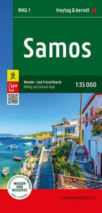Produktbild Samos, Wander- und Freizeitkarte 1:35.000, freytag & berndt