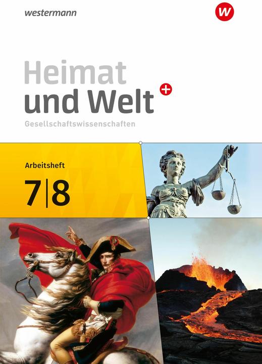 Produktbild Heimat und Welt Plus 7 / 8. Arbeitsheft. Für Berlin und Brandenburg (Deutsch, Peterua, Kirch, 2024)