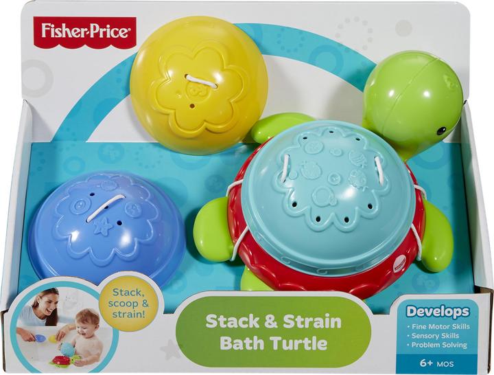 Actual product image Fisher-Price Stack & Strain Bath Turtle