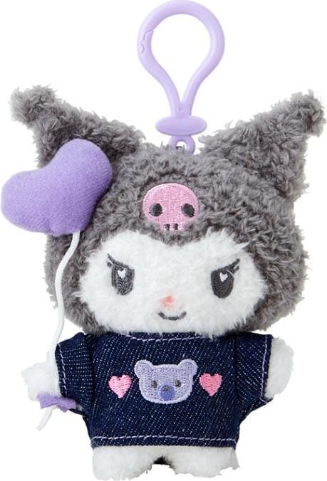 Immagine prodotto Sanrio Porta mascotte Kuromi (patch in denim) - 12 cm (12 cm)