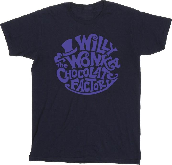 Willy Wonka & the Chocolate Factory Typed Logo TShirt Jungen