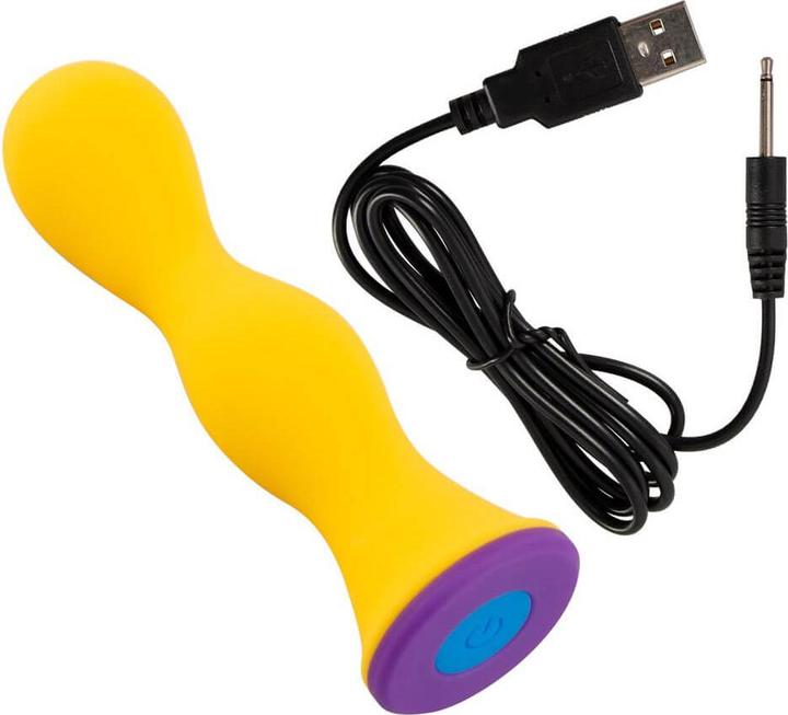 Productafbeelding You2Toys kleurrijk. anaal vibrator