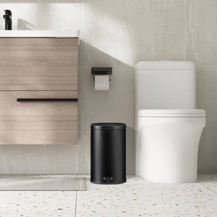 Actual product image Relaxdays Bathroom bin (5 l)