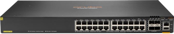 Produktbild HPE CX 6200F Class-4 PoE 4SFP+ Switch CH en (28 Ports)