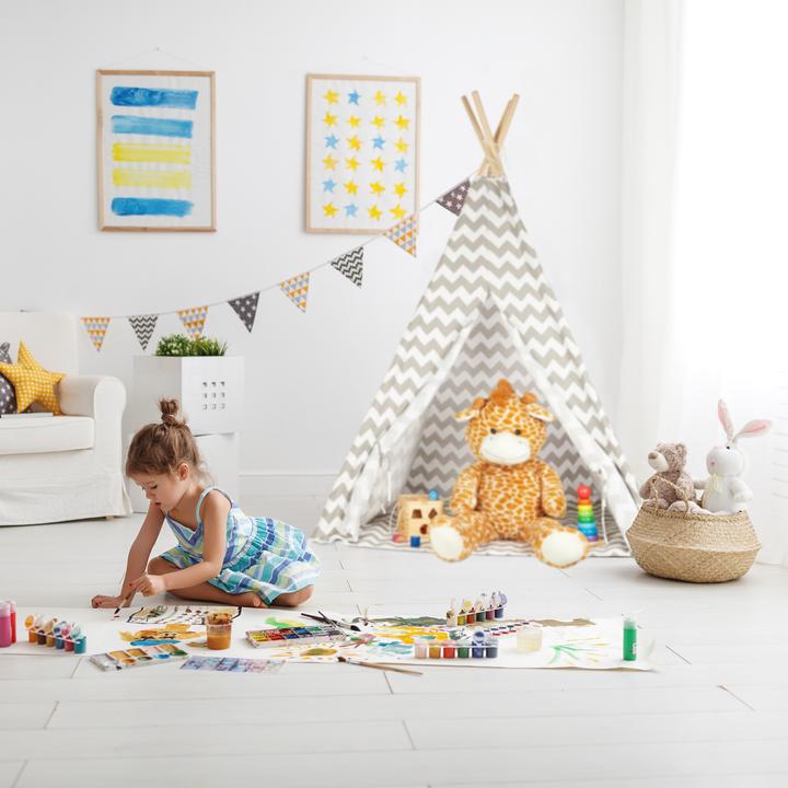Actual product image Relaxdays Play Tent Teepee, Wigwam Bag