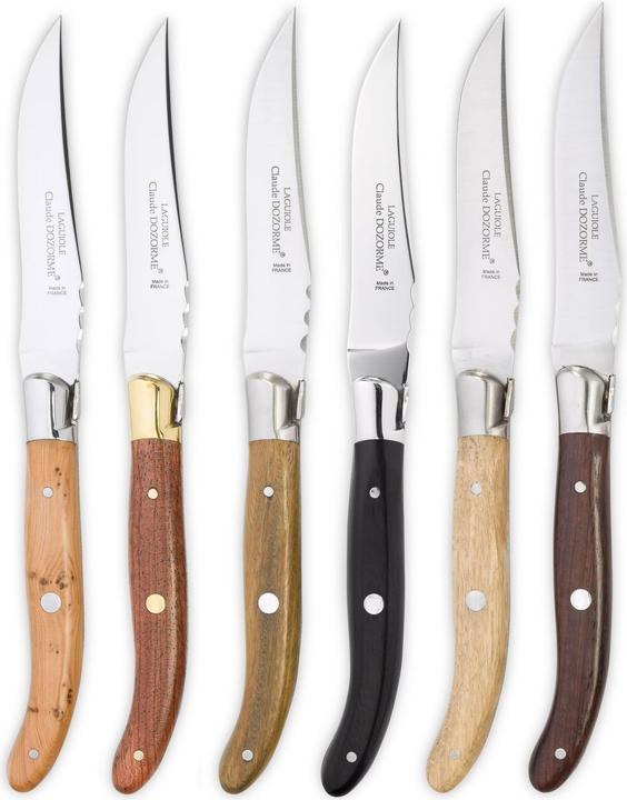 Laguiole Claude Dozorme Steakmesser (6 Stück, Messer)