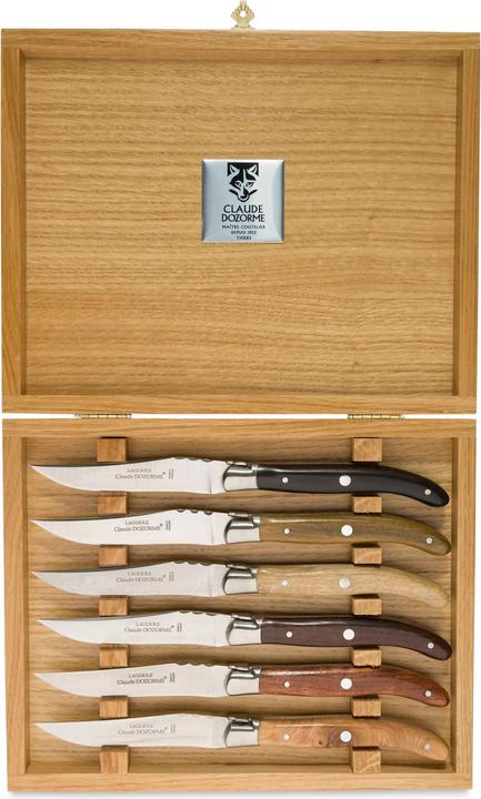 Actual product image Laguiole Claude Dozorme Steak knife (6 Piece, Knife)