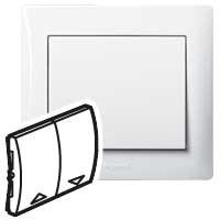 Actual product image Legrand Galea rocker blind 777014 ultra white