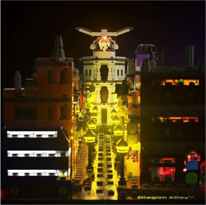 Produktbild Light my bricks LMB 2.0 LED Licht Set für LEGO® 76444 Harry Potter - Die Zauberläden der Winkelgasse