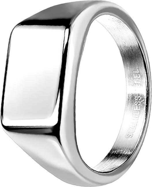 Image du produit Star Piercing Bague argent carré plat (Acier chirurgical 316L, sans laiton)