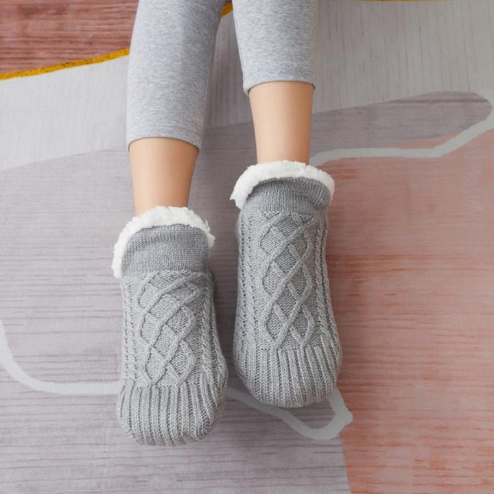 Actual product image Hermex Slippers size 43-46 winter socks cosy socks fuzzy socks slippers (43, 44, 45, 46)