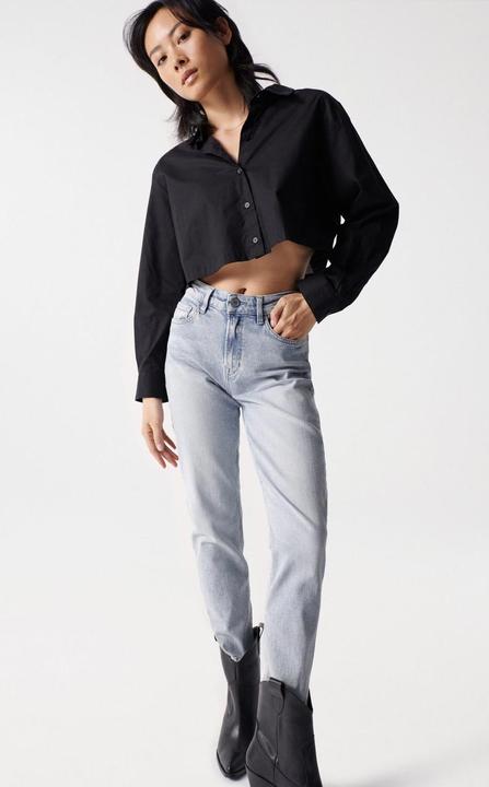 Actual product image Salsa Jeans True Cropped Slim Light Wash (W36/L28)