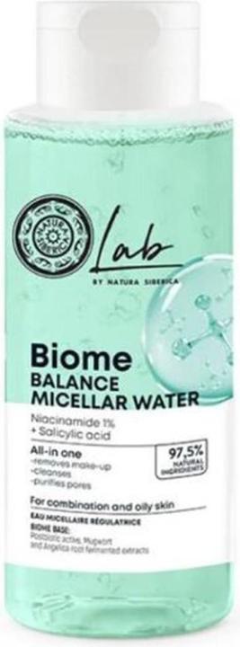 Actual product image Natura Siberica Lab Biome Balance Micellar Water 400ml (Gel, 400 ml)