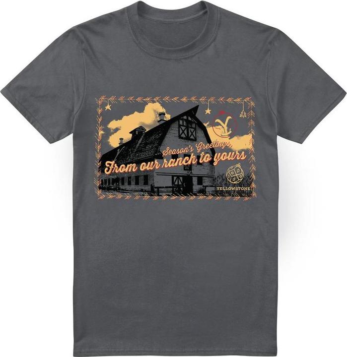 Produktbild Yellowstone Seasons Greetings From The TShirt weihnachtliches Design (M)
