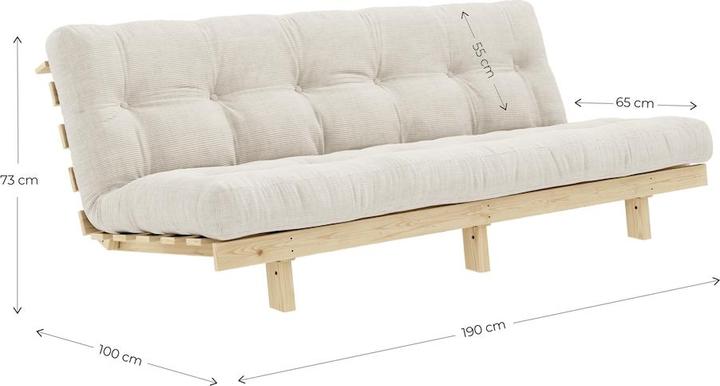 Image du produit Karup Design Lean (Canapé-lit, 3 places)