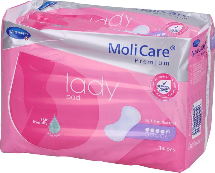 Image du produit MoliCare Lady Pad 4.5 gouttes (14 x, XL, Large)