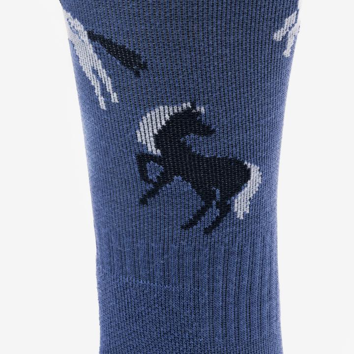 Actual product image Fouganza Reitsocken SKS 500 Kinder 2er-Pack blau (35, 38)