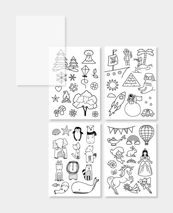 Immagine prodotto I Am Creative Blocco di carta da lucido A4 (40 g/m², 50 x)