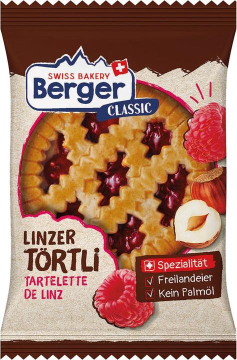 Produktbild Berger Linzertörtli (10 Stk., 74 g)