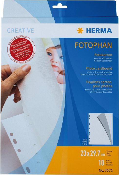 Immagine prodotto HERMA Cartone fotografico (23 x 29,7 cm)