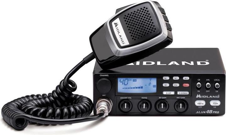 Productafbeelding Midland Alan 48 Pro CB Radio 12/24V