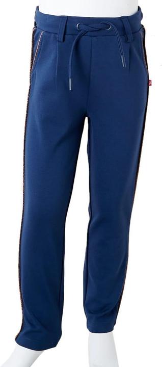 Immagine prodotto VidaXL Pantaloni da bambino con coulisse blu navy 140,colore (140)