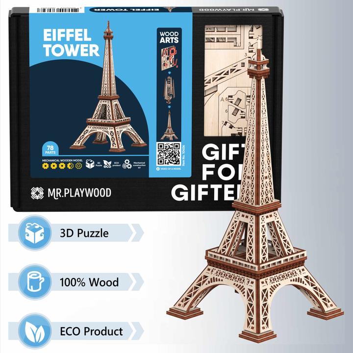 Image du produit Mr Playwood M. Playwood : Tour Eiffel