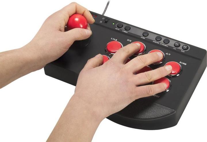 Actual product image Subsonic Arcade joystick, compatible with PS4, Xbox series X/S, Xbox One, PC, PS3 (PS3, PS4, Xbox One S, Xbox One X, PC, Xbox Series S, Xbox Series X)
